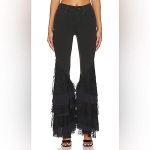 SOLD OUT Free People x Revolve Mystique Lace Flare Jeans